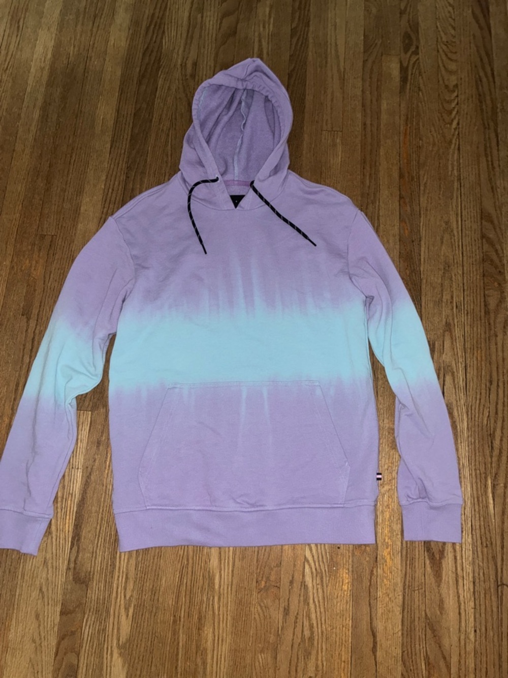 Edgar & Ash Men's Lavender Ombre Pullover Hoodie